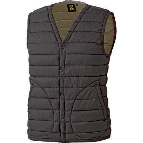 VネックベストG−39914ブラウンSS