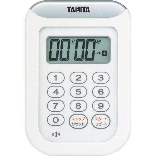 丸洗いタイマー100分計TD‐378‐WH