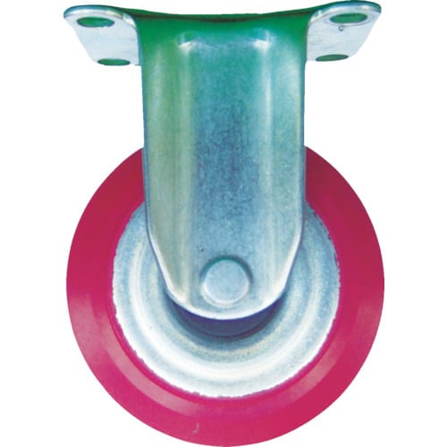 スチールホイル固定ゴム車Φ85