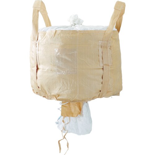 コンテナバッグ丸型500kgタイプ排出口付