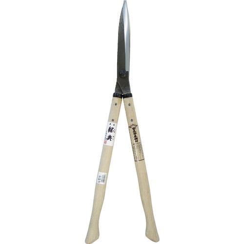 刈込鋏安来鋼付止ナシ430mmコブ付白樫