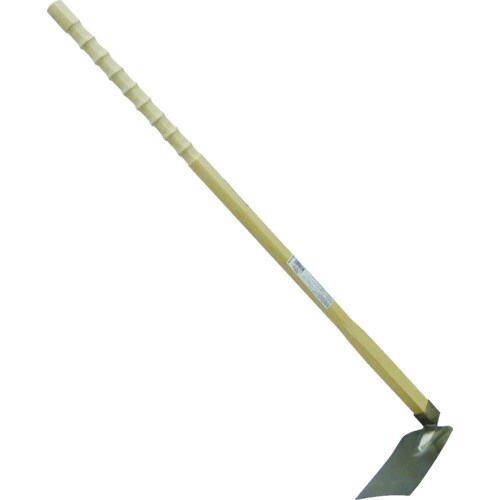 ステン鋼付菜園鍬手がすべりにくい柄付