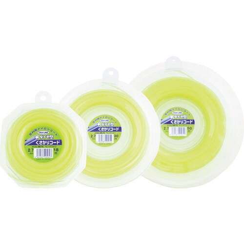 ナイロンコードダイヤ型2.7×18m