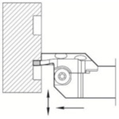 溝入れ用ホルダ KGDFL653BC