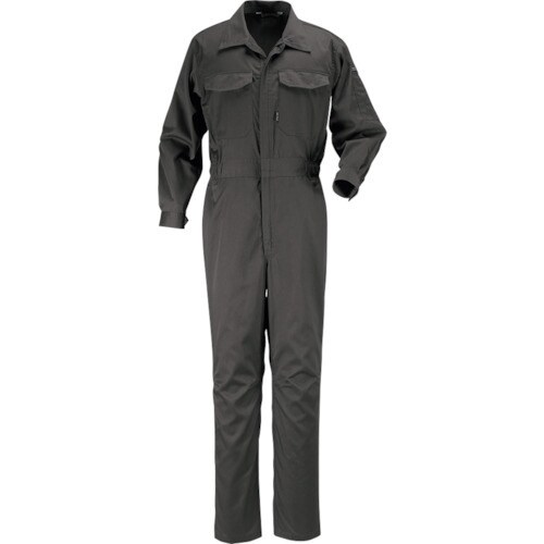 TC長袖つなぎ服ダークグレー3L