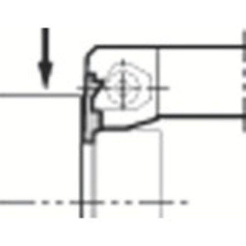 溝入れ用ホルダ KGBSR2525M2235