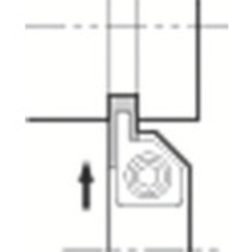 溝入れ用ホルダ KGHR2525M5