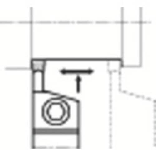 溝入れ用ホルダ KGML2525M3