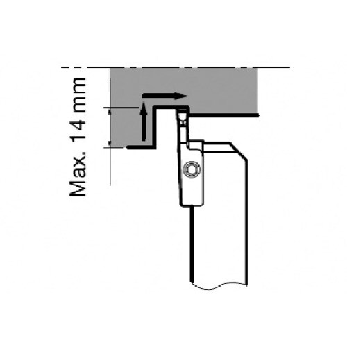 外径用TACバイト CGWSL2525FLL5GP