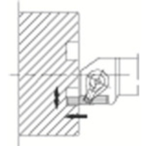 溝入れ用ホルダ GFVL2525M201A