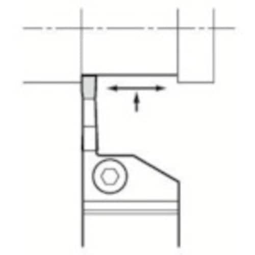 溝入れ用ホルダ KGDR2525M3T20