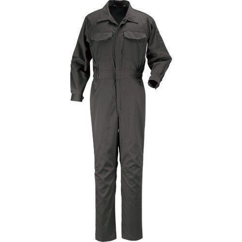 TC長袖つなぎ服ダークグレーM
