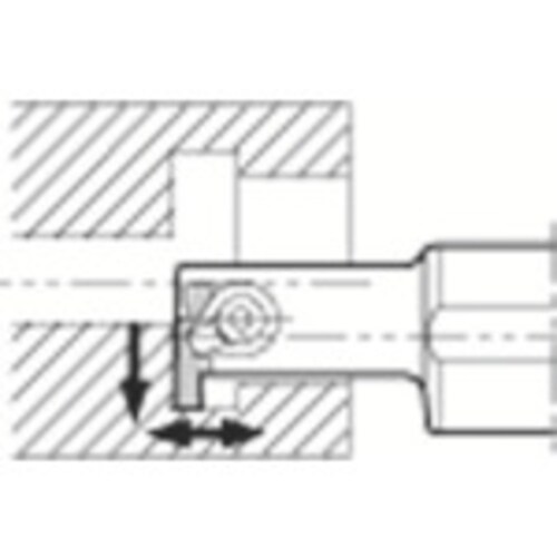 溝入れ用ホルダ GIVL20251B
