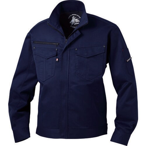 ストレッチジャンパーLサイズネービー