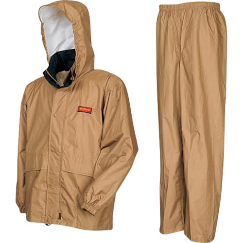 カジメイク エントラントレインスーツ カーキ L