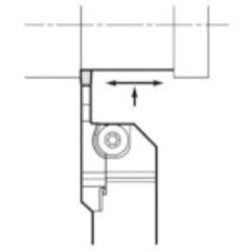 溝入れ用ホルダ KGDR2020X2T17S