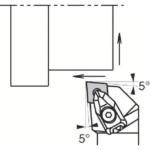 外径加工用ホルダ DCLNR2020K12