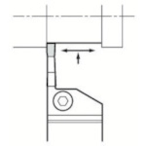 溝入れ用ホルダ KGDR2020C