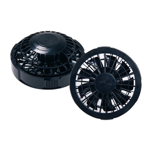 ワンタッチファン ブラック(2個入り)