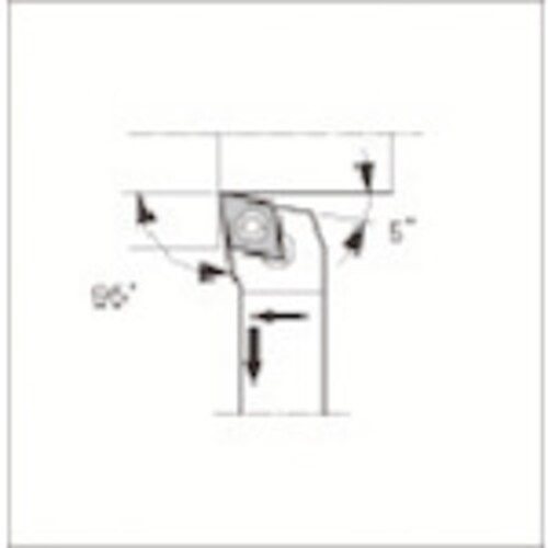 スモールツール用ホルダ SCLCL1616H09