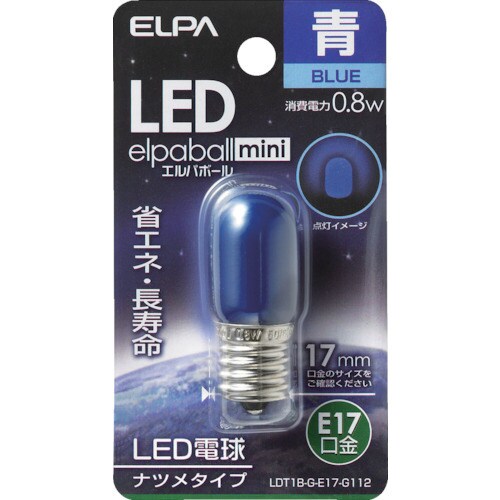 LEDナツメ形E17 LDT1BGE17G112