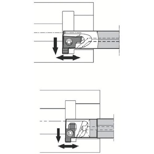 溝入れ用ホルダ SIGER0808AWH