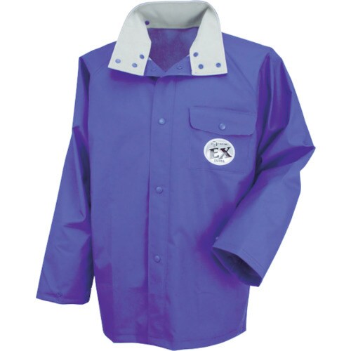 カジメイク 匠EXジャケット ブルー 4L