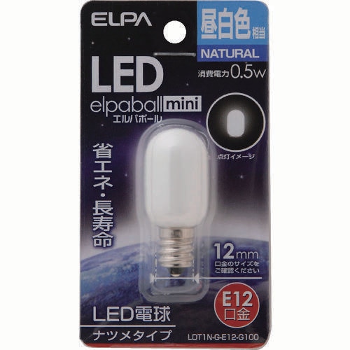 LEDナツメ形E12 LDT1NGE12G100