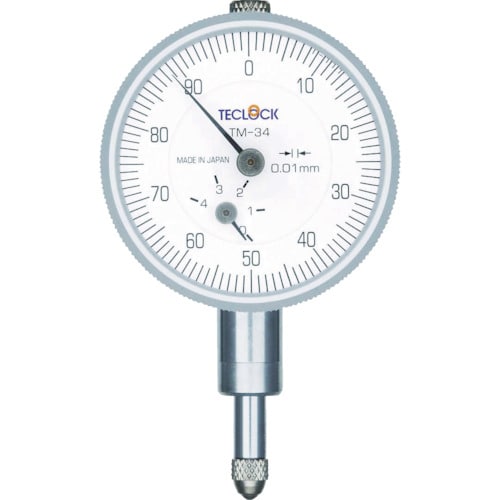 ダイヤルゲージ 測定範囲0から4mm