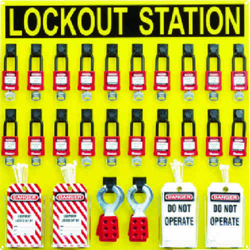 ロックアウトステーションキット 20人用