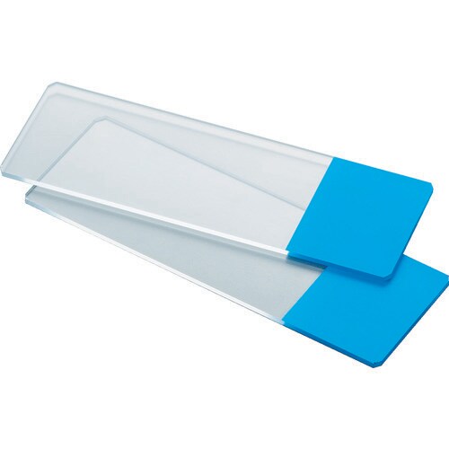 スライドガラス フロスト有 ブルー