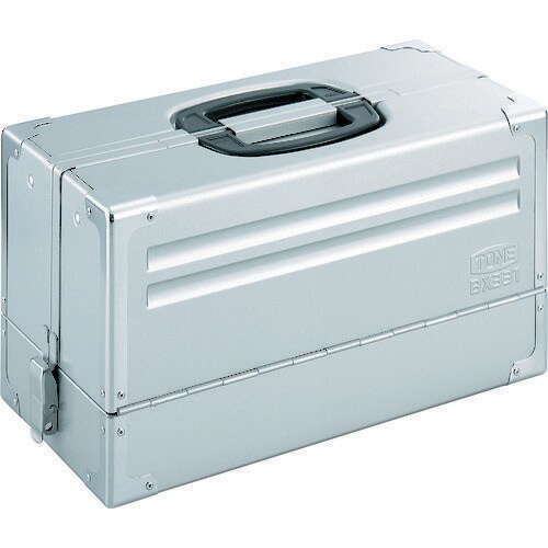 ツールケース(メタル)V形3段式 シルバー