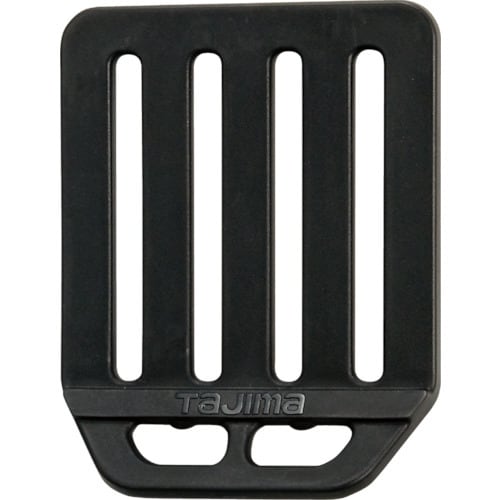 タジマ安全帯 L型D環止め 樹脂4穴・ブラック