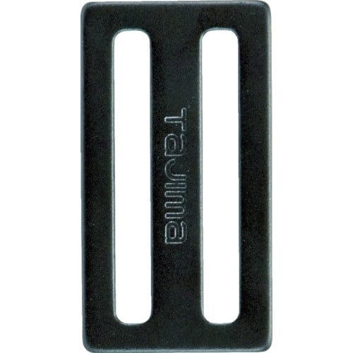 タジマ安全帯 D環止めア ルミ2穴・ブラック