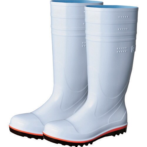 長靴ハイブリーダーガードHB−500白23.5cm