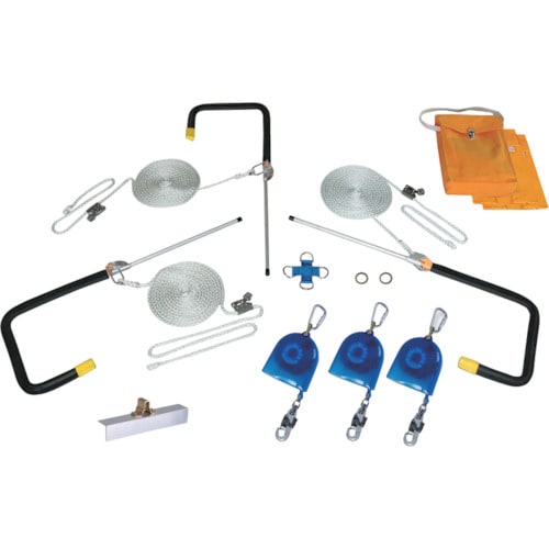 屋根上作業用墜落防止器具ヤネロップ YU430BX
