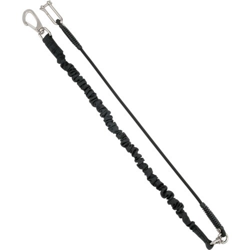 タジマ安全ロープ スマートザイル 蛇腹式 ブラック