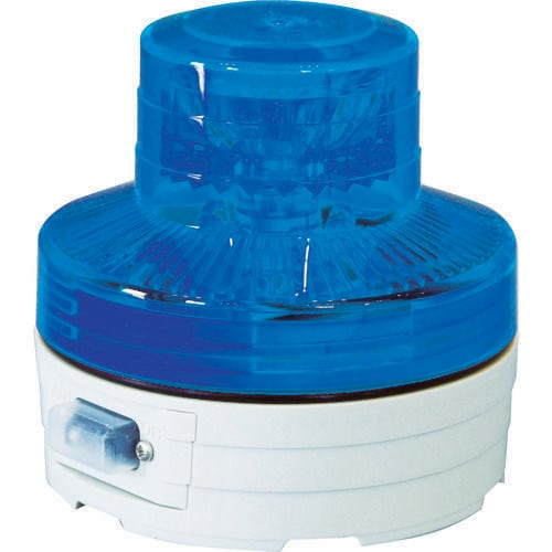 電池式LED回転灯 ニコUFO 常時点灯タイプ 青