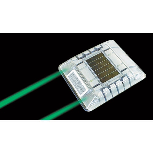 ルミナスアイ・マイティ ソーラー式点滅 片面 緑