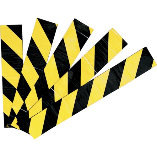 反射トラクッション5mm×100mm×1m 黄/黒