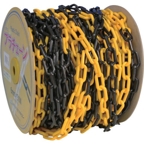 プラチェーン 6mm 黄黒トラ