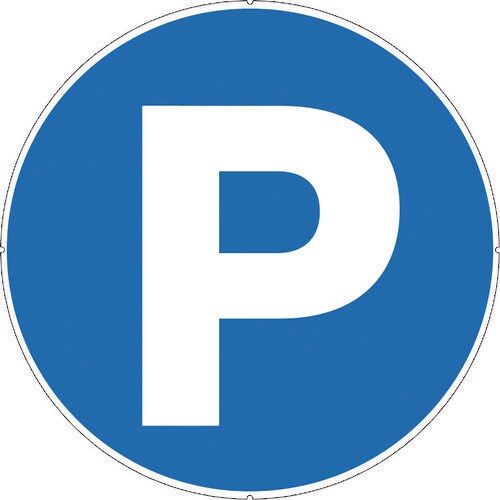 カラープラポールサインキャッププレート P