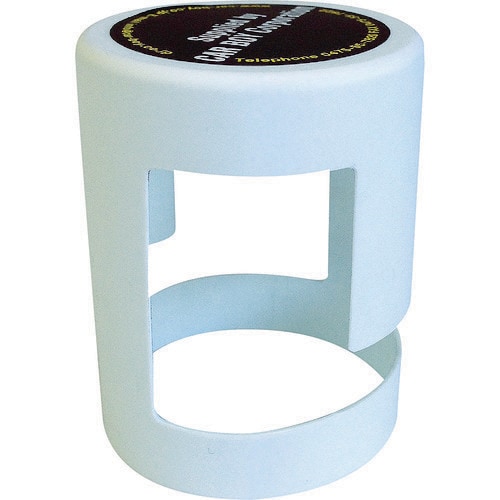 カラープラポール キャップ チェーンロックホワイト