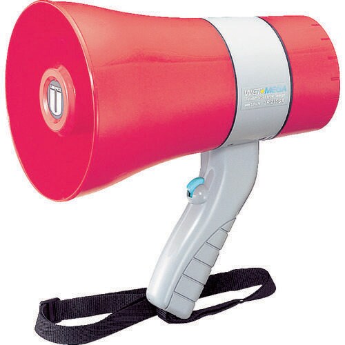 防滴形メガホン 6Wサイレン付 TR215SA