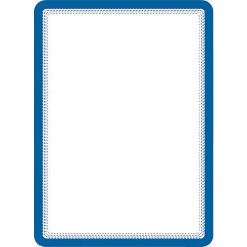 ディスプレイポケット粘着タイプA4サイズ2枚入り青