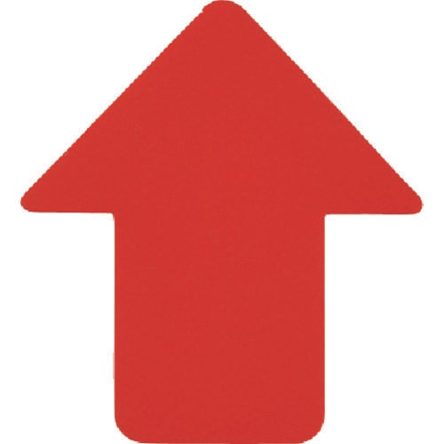 路面表示ステッカー 矢印型 赤 403043