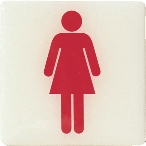 ルミノーバ蓄光サイン 女マーク