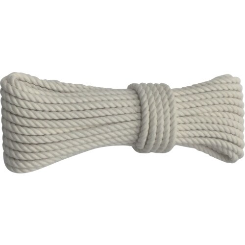 ロープ綿ロープ3ツ打6φ×10m