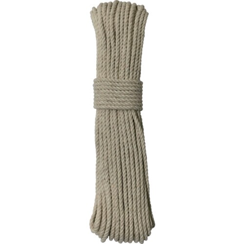 ロープ綿ロープ3ツ打3φ×20m
