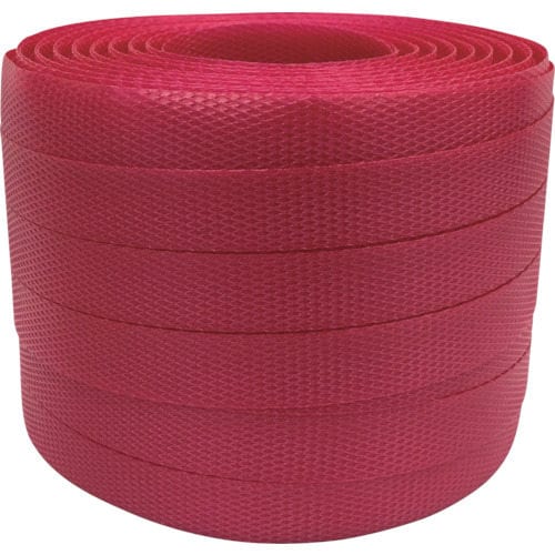 L104 梱包用PPバンド レッド